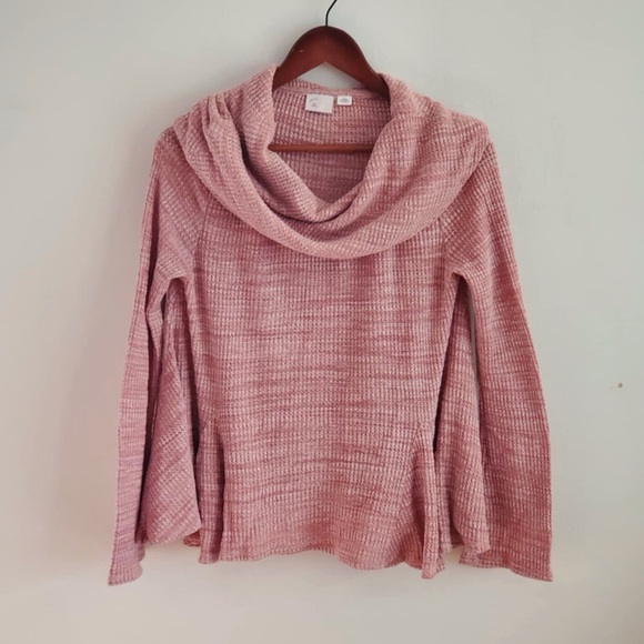 Anthropologie Postmark Maurisa Cowl Waffle Top Small - Picture 3 of 8